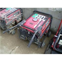 HONDA EB5000 5000 WATT PORTABLE GENERATOR, s/n EA73188561: