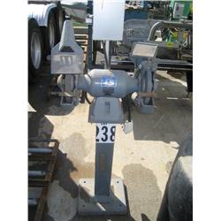 BALDOR 10in. DOUBLE END PEDESTAL GRINDER, s/n F283: