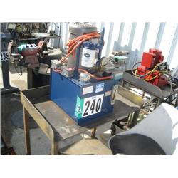 DYNA PAC MODEL T40016-08-0-16-01-1-010000-16-1 HYDRAULIC PRESSURE TESTER, s/n 9587254: