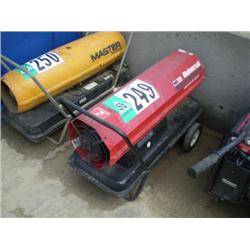 UNIVERSAL 150,000 BTU PORTABLE SPACE HEATER, s/n N/A: