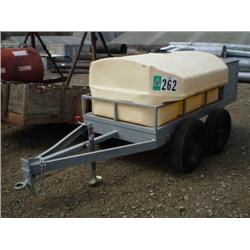 SHOP BUILT PORTABLE PRESSURE WASHER TRAILER, s/n N/A: