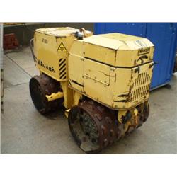 WACKER RT820 TANDEM WALK BEHIND TRENCH COMPACTOR, s/n 659501138: