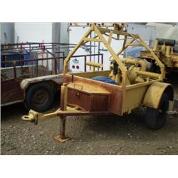 4in. PORTABLE DIAPHRAGM WATER PUMP, s/n N/A: