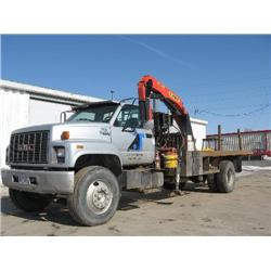 GMC TOP KICK S/A BOOM TRUCK, s/n 1GDM7H1J9TJ501028: