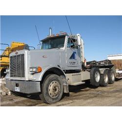 PETERBILT 357 TRI AXLE TRUCK TRACTOR, s/n 1XPAD68X6SN385047: