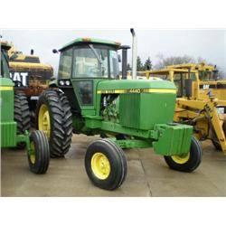 JOHN DEERE 4440 2WD AG TRACTOR, s/n 4440P033829R: