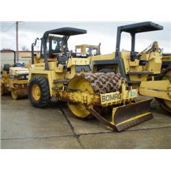 BOMAG BW172PDB VIBRATORY PADFOOT COMPACTOR, s/n BW172PDB2510186T: