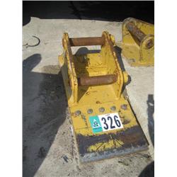 ADAPTER PLATE FOR COMPACTION WHEEL, s/n N/A: