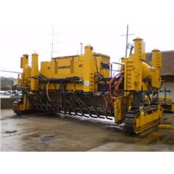 GOMACO GP2500 CRAWLER SLIPFORM PAVER, s/n MC1459625: