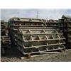 Image 1 : QUANTITY (12) 12in./13in. X 10ft. STEEL PAVING FORMS, s/n N/A: