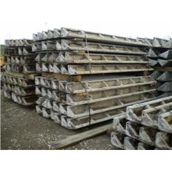 QUANTITY (24) 8in./10in. X 10ft. STEEL PAVING FORMS, s/n N/A: