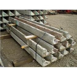 QUANTITY (13) 8in./10in. X 10ft. STEEL PAVING FORMS, s/n N/A: