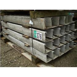 QUANTITY (24) 9in. X 10ft. STEEL PAVING FORMS, s/n N/A:
