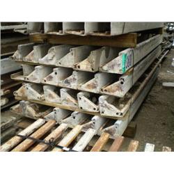 QUANTITY (24) 8in. X 10ft STEEL PAVING FORMS, s/n N/A: