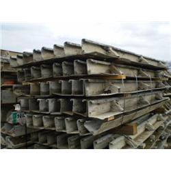 QUANTITY (40) 7in. X 10ft. STEEL PAVING FORMS, s/n N/A: