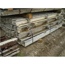 QUANTITY (32) 7in. X 10ft. STEEL PAVING FORMS, s/n N/A: