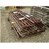 Image 1 : QUANTITY (53) 4in. X 10ft. STEEL PAVING FORMS, s/n N/A: