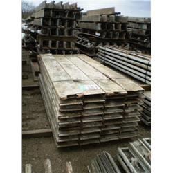 QUANTITY (36) 12in. X 10ft. LIGHT WEIGHT PAVING FORMS, s/n N/A: