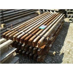 QUANTITY (30) 6in. X 10ft. LIGHT WEIGHT PAVING FORMS, s/n N/A: