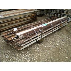 QUANTITY (16) 6in. X 10ft. LIGHT WEIGHT PAVING FORMS, s/n N/A: