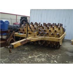 48in. DOUBLE DRUM SHEEP FOOT ROLLER, s/n N/A: