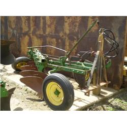 JOHN DEERE 4-14in. HYDRAULIC PULL TYPE PLOW, s/n N/A: