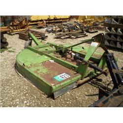 JOHN DEERE 72in. 3 POINT HITCH BRUSH HOG, s/n W00709C050068: