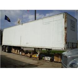 DORSEY 40ft. T/A STORAGE VAN TRAILER, s/n N/A:
