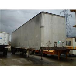 DORSEY 40ft. T/A STORAGE VAN TRAILER, s/n N/A: