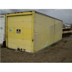 PIKE 24ft. ENCLOSED VAN BOX, s/n ROLL UP REAR DOOR:
