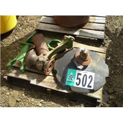 PALLET CONSISTING OF DISC PARTS