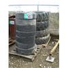 Image 1 : QUANTITY (2) PALLETS OF USED TRUCK TIRES & (2) 16.9 X 24 TIRES, (2) 14.00 X 24 USED TIRES