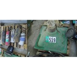 QUANTITY OF SPRAYERS & CONCRETE CHUTE