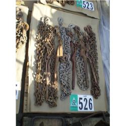 PALLET OF CLEVISES & HOOKS