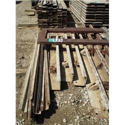 QUANTITY (6) MISC FORMS & ANGLE IRON