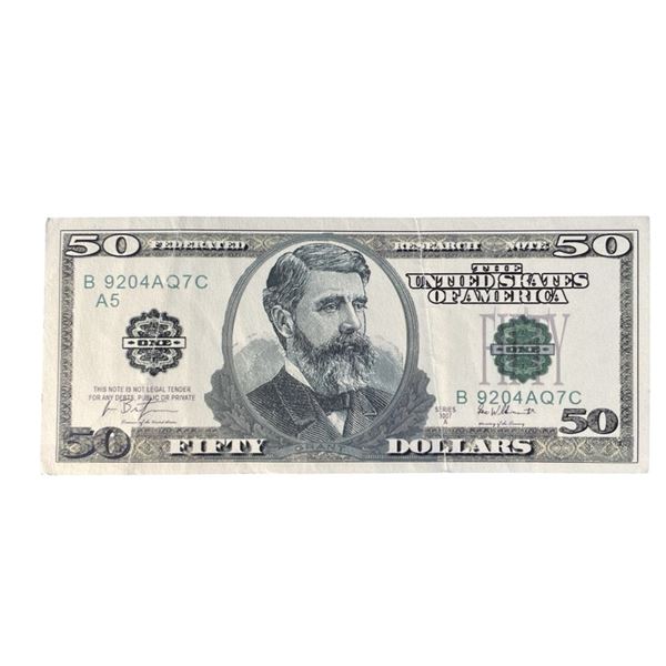 Breaking Bad (2008 - 2013) - $50.00 Bank Note
