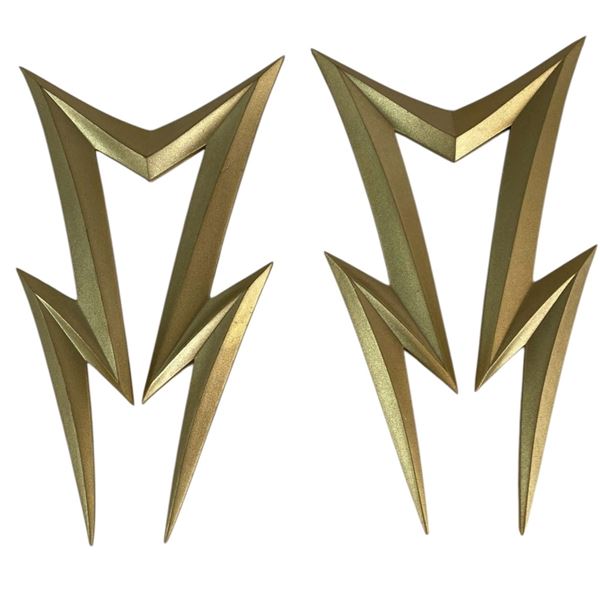 The Flash (2014-) - The Flash (Grant Gustin) Boot Costume Accent Pieces (Unused Backup)