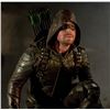 Image 6 : Arrow TV Series (2012-2020) - Green Arrow (Stephen Amell) Screen Used Leather Hood