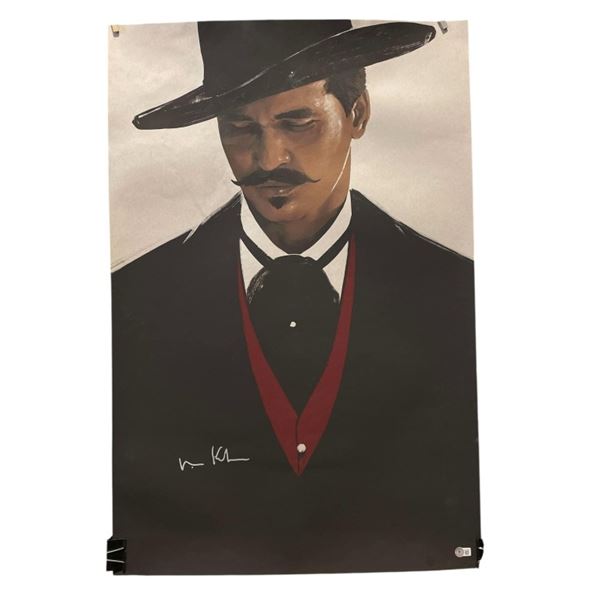 Tombstone (1993) - Val Kilmer Signed Collectible Art
