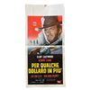 Image 1 : For a Few Dollars More (1965) - Italian Poster (13" x 27")