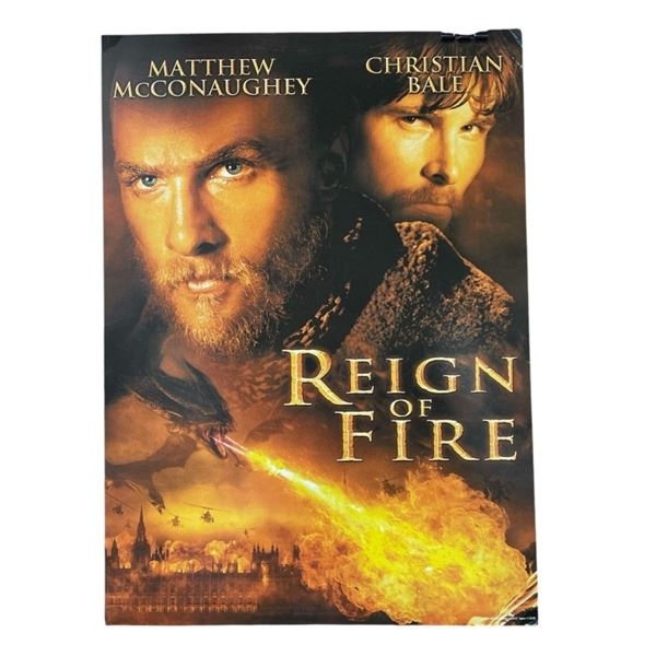 Reign of Fire (2002) - Cardboard Display (18" x 25")