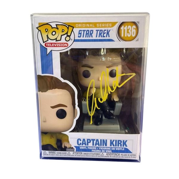 Star Trek William Shatner Captain Kirk Signed Funko (With JSA Authentification)