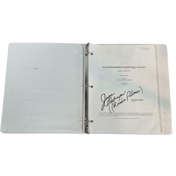 Earth: Final Conflict (1997-2002) - Jayne Heitmeyer (Renee Palmer) Signed Script