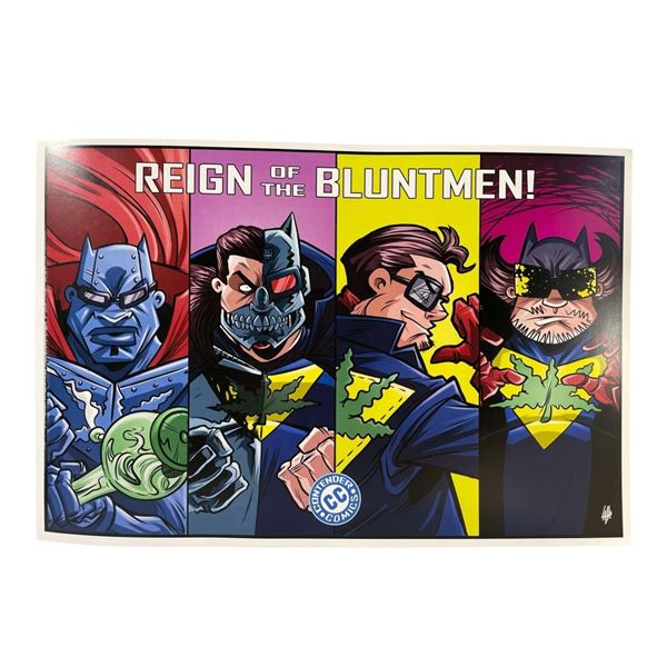 Jay and Silent Bob Reboot (2019) - Original 'Reign of the Bluntmen' Comic Front Poster