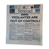 Image 1 : Arrow TV Series (2012-2020) - The Star City Sentinal Newspaper "Vigilantes"