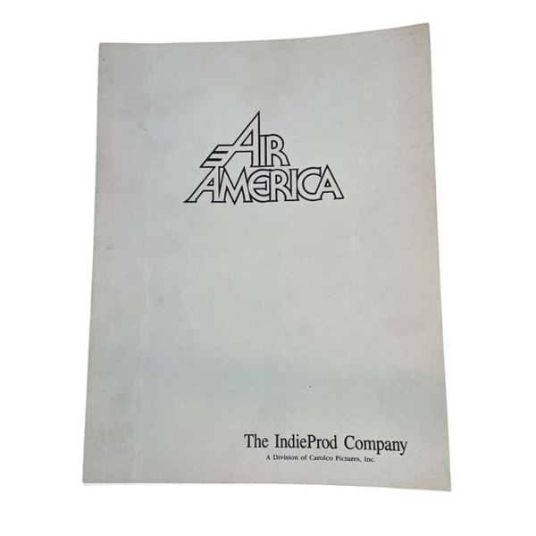 Air America (1990) - Original Production Used Script Annotated by Burt Kwouk
