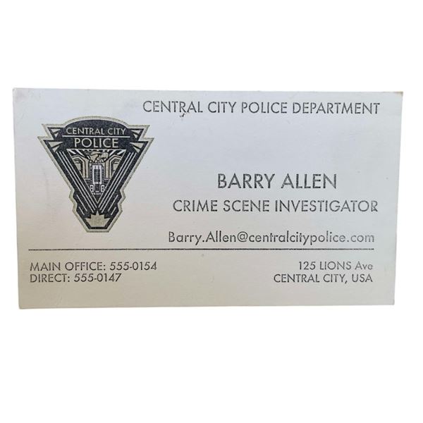 The Flash (2014–2023) - Barry Allen (Grant Gustin) Business Card