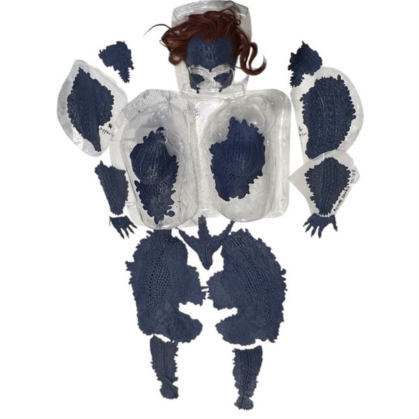 X-Men: First Class (2011) - Mystique Custom-Made Rubber Body Appliances