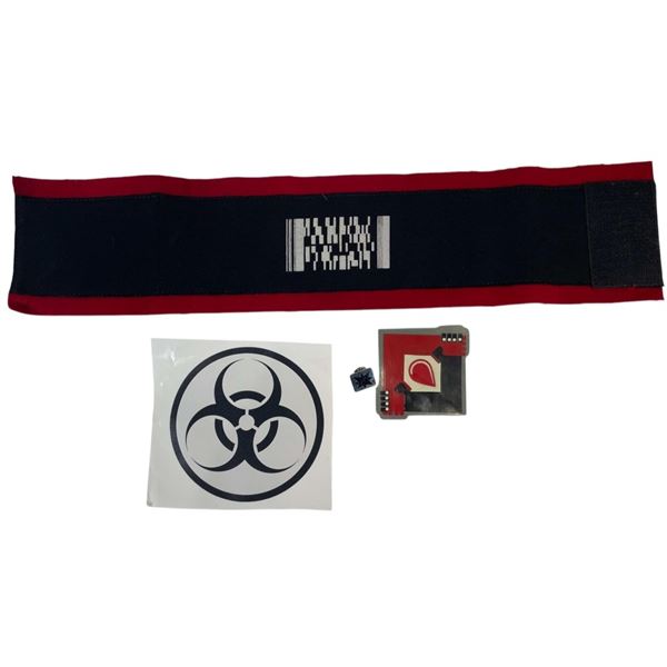 The Strain (2014–2017) - Armband, Patch, Biohazard Decal and Partnership Pin