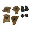 Image 1 : Game of Thrones (2011-2019) - Dorne Guard Costume Swatches, Leather Ornaments and Dragon Glass